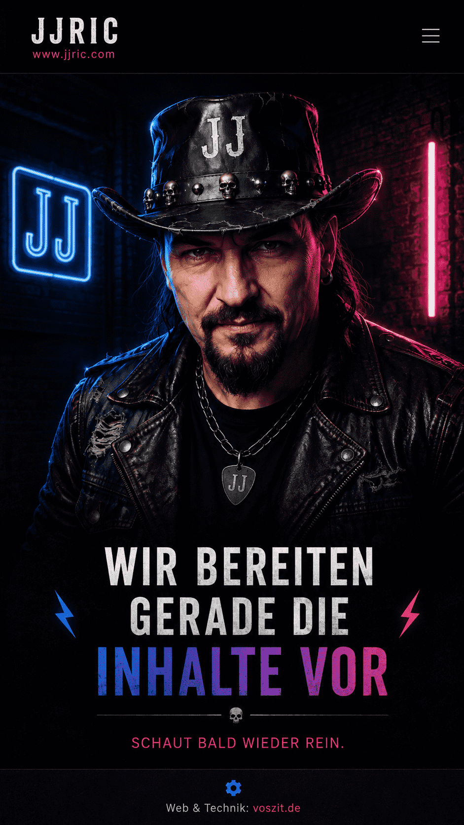 JJRIC – Wir bereiten gerade die Inhalte vor. Schaut bald wieder rein.